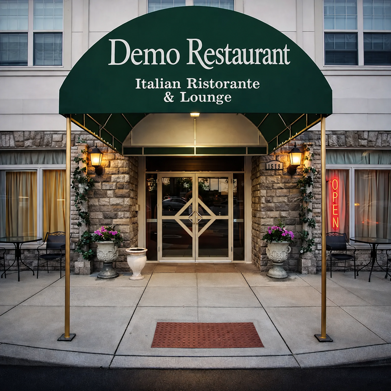 A Demo AI Restaurant Site